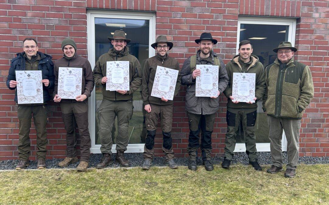Erfolgreicher Jagdkurs im März 2026 – Herzlichen Glückwunsch!