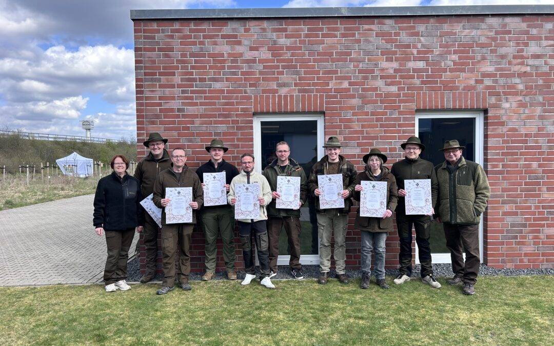 Erfolgreicher Jagdkurs im März 2026 – Herzlichen Glückwunsch!